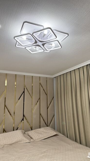 люстра потолочная светодиодная: Светодиодная потолочная люстра с пультом ДУ - Дизайн: современный, 5