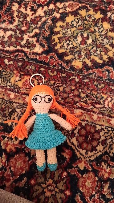Aksesuarlar: Əl işi amigurumi breloklar seti - Material: yumşaq iplik (pamuk/akril — 1