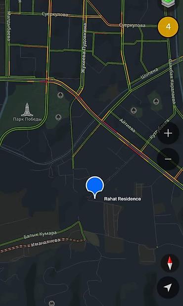 2 комнаты, 74 м², Асанбай мкр Элитка, 6 этаж, Свежий ремонт
