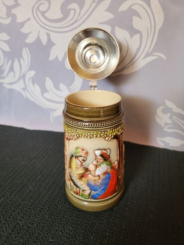 Čaše: Krigla nova,vintaz original King,rucni rad Austrija. Nova krigla sve — 8