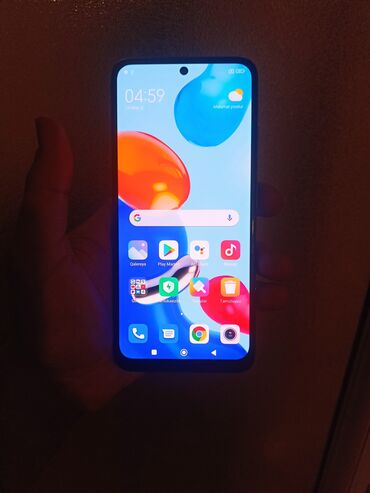 galaxy note 5 qiymeti: Xiaomi Redmi Note 11, 128 ГБ, цвет - Черный, 
 Отпечаток пальца, Face ID