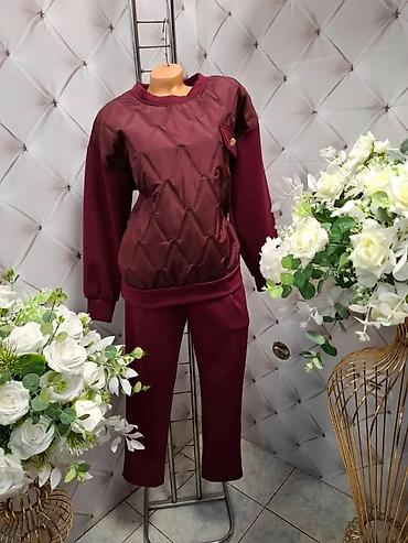 Gornji i donji deo: Damski komplet trenerke – gornji deo i donji deo u istom tonu. - — 10