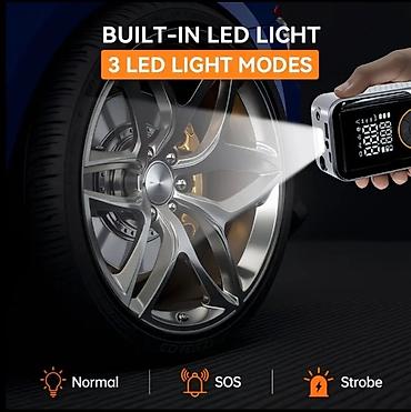 hyundai kompressor: Ağıllı portativ hava kompressoru – çoxfunksiyalı nasos - Maks — 5