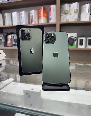 iphone 5c: IPhone 13 Pro, 128 GB, Alpine Green, Zəmanət, Simsiz şarj, Face ID — 1