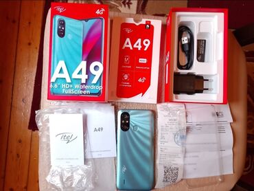 Digər mobil telefonlar: Itel A49 32GB teze telefondu. Music galleriden almisig. Noqte cizig