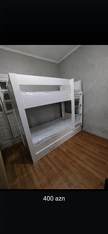 soba borusu: Uşaq otaqları və dəhliz üçün mebel dəsti - İki mərtəbəli çarpayılar — 4