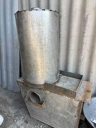 Все для дома и сада: Печь для бани (самодельная, металлическая) Продается надежная — 1