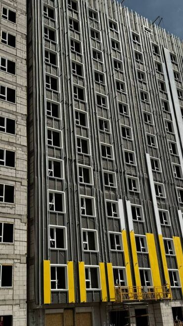 продаю квартиру район кудайберген: 3 комнаты, 72 м², 8 этаж, ПСО (под самоотделку)