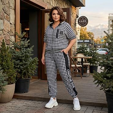 диор толстовка: Спортивный костюм, Худи, С лампасами, XL, 2XL, 3XL — 1