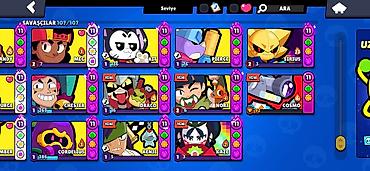 Digər bijuteriyalar: Brawl Stars hesabı. Hesabın əsas göstəriciləri: - 116915 kupa - Ən — 5
