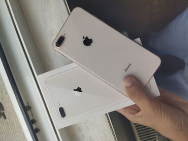 iphone 5 plus: IPhone 8 Plus, 64 GB, Qızılı, Zəmanət, Barmaq izi