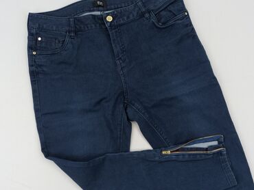 jeans jogger damskie: F&F, Jeansy damskie, rozmiar L