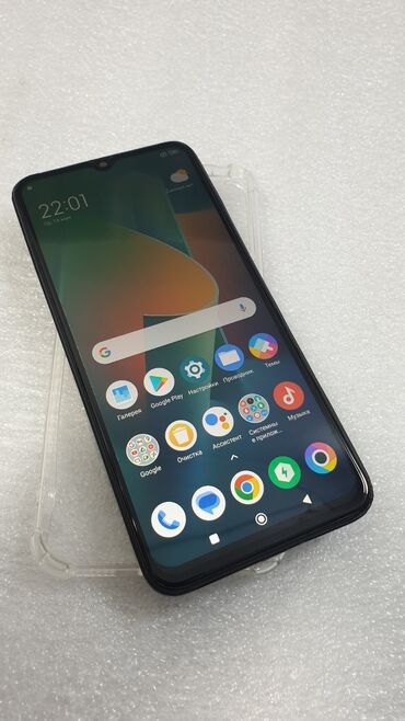 Poco: Poco M5, Б/у, 128 ГБ, цвет - Черный, 2 SIM