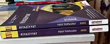 Testlər: Riyaziyyat – Test Toplusu (2025), “Abituriyent” jurnalı nəşri ( hər — 1
