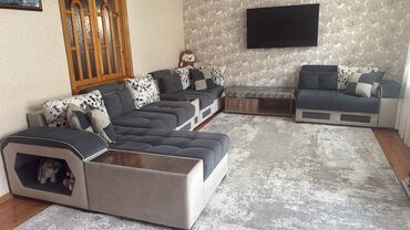 qapi pencere setkalari: Угловой диван, Б/у, С подъемным механизмом, Ткань, Нет доставки at lalafo.az qapi pencere setkalari: Угловой диван, Б/у, С подъемным механизмом, Ткань, Нет доставки