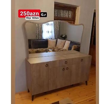 skaf satisi: Ayna ilə bufet/konsol mebeli - Ölçü: 160 sm (şəkildə göstərilib) - — 1