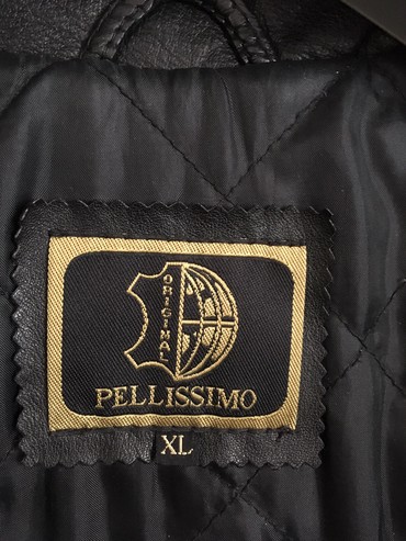 Ostale jakne, kaputi, prsluci: Nova Italijanska kožna jakna crne boje, postavljena i vatirana, jako — 9