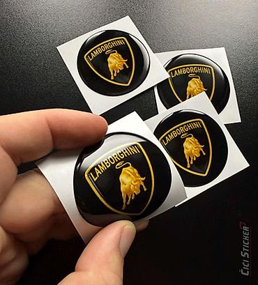 14 icon hunter: Lamborghini 3D Stikeri za felne - Stikeri za cepove - 11234 — 2