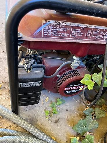 Генераторлор: Бензиновый генератор Elemax SH 2900 DX с двигателем Honda GX160 — 5