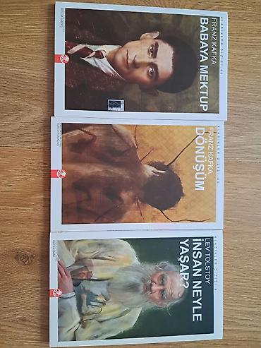 Другие книги и журналы: Lev tolstoy frans kafka eserleri her biri 3 azn — 1