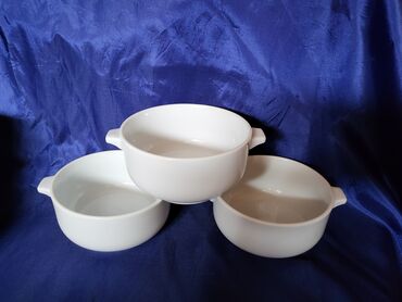Kuhinjski setovi: Cinije nove,vintaz za supe,corbe,poslastice. polaris. Porcelanske — 6
