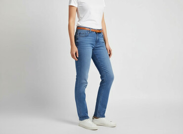 saint laurent t shirty: Jeansy damskie, rozmiar S
