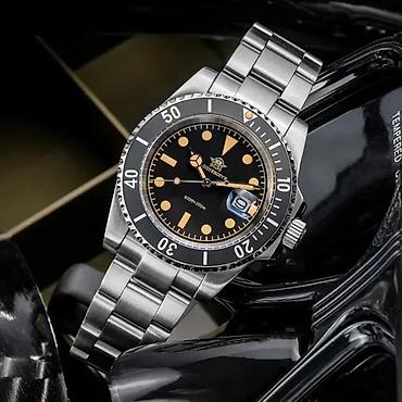 Ručni satovi: ADDIESDIVE AD2054 - 41mm - Crna - Rolex Submariner Homage ADDIESDIVE — 4