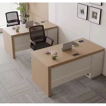 декоративная мебель: Для сотрудника, Прямоугольный стол