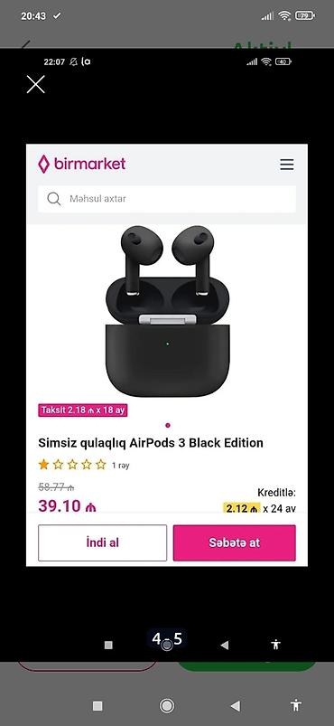 bluetooth qulaqliq: Bluetooth qulaqlıq işləkdir səsi təmiz verir 28 maya çatdırılma pulsuz — 4