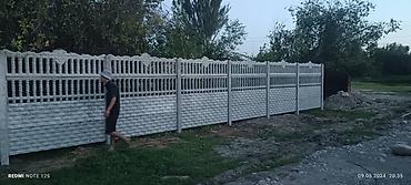 Бетонные еврозаборы: Бетонный еврозабор, Другой бренд, Односторонний, Новый, Оптом,Безналичный расчет — 3