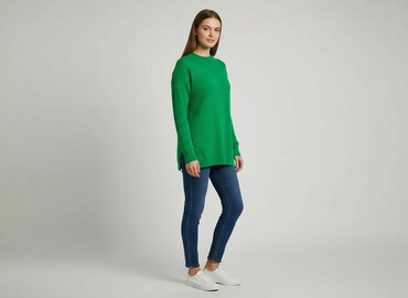 zara sweter z wełną: Women`s sweater, size One size