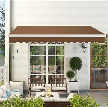 dekor kanjiza: Tenda za terasu/balkon – ručno rasklopiva markiza - Tip: zidna — 6