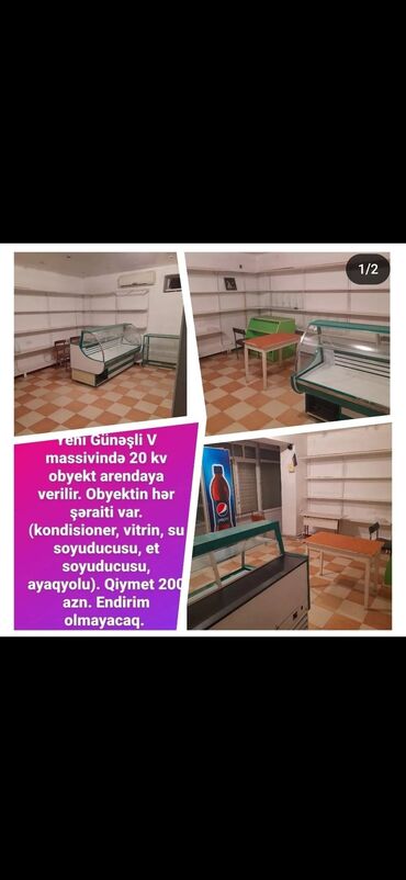 Wekil kohnedi. Obyekt bowdu. Içi seliqelidi, remont olunub. Yeni