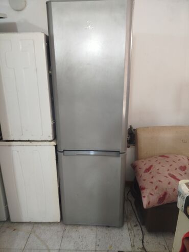 soyducu gəncə: Indesit iki qapılı soyuducu - Rəng: paslanmayan polad/silver - Alt