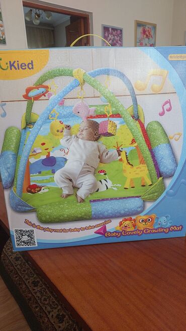 сколько стоит радионяня: Игровой развивающий коврик для младенцев "Baby Lovely Crawling Mat" от