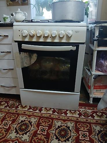 baking oven: Газовая плита Elina (модель 50×60 см) - Тип: напольная газовая плита — 1