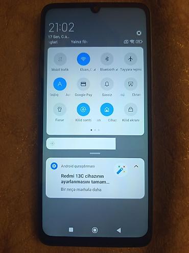 xiaomi note 7 ekran: Xiaomi Redmi 13C smartfonu - Ekran: Böyük tam ekran, damcı formalı ön — 2