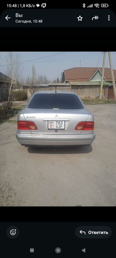 шипованные шины б у: Mercedes-Benz E-Class: 1998 г., 3.2 л, Автомат, Гибрид, Седан