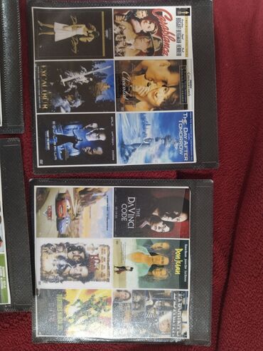 Kasete, CD i DVD: Kolekcija sa 13 cd kompilacija po 6 filmova na jednom cd-u, znaci — 9