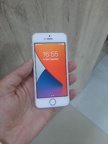 iphone 8 plus irsad electronics: IPhone SE, 16 GB, Ağ, Barmaq izi — 1