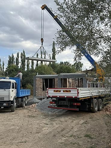 Услуги манипулятора (бортовой автомобиль с краном) для стройки и