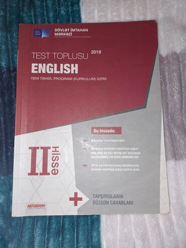 guven testleri ingilis dili: 2019 İngilis dili toplu 2 hissə