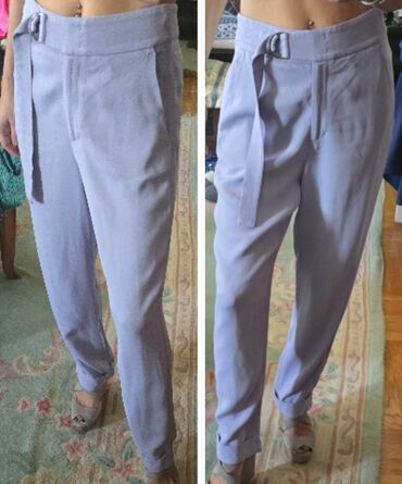 Pantalone: M (EU 38), Normalan struk, Ravne nogavice — 4