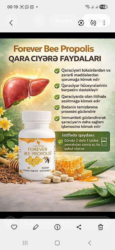kokelden vitaminler: Məhsul: Forever Aloe Vera Gel və C9 dəstinə aid təbii qida əlavələri — 5