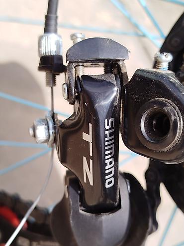 İdman velosipedləri: İdeal vəziyyətdə. Dəmir. 29 luq. Shimano ötürücü.Səliqəli istifadə — 5