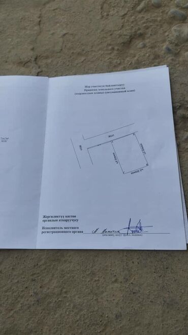 срочно продаю участок газ канализация есть: 6 соток, Кызыл китеп