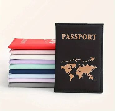 Digər aksesuarlar: Pasport üzlükləri Üzərində dünya xəritəsi, qitələr və ya qədim