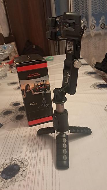 kondisioner stabilizator: Q18 Fill Light Gimbal Stabilizer – smart izləmə funksiyalı — 2