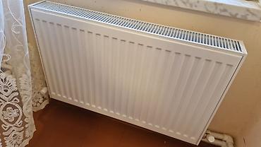 duş kabinaların satışı: Panel tipli radiatorlar – 80 sm - Rəng: ağ - Üst hissədə havalandırma — 2