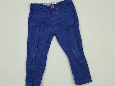 spodnie smyk: Material trousers, 1.5-2 years, 92, condition - Good